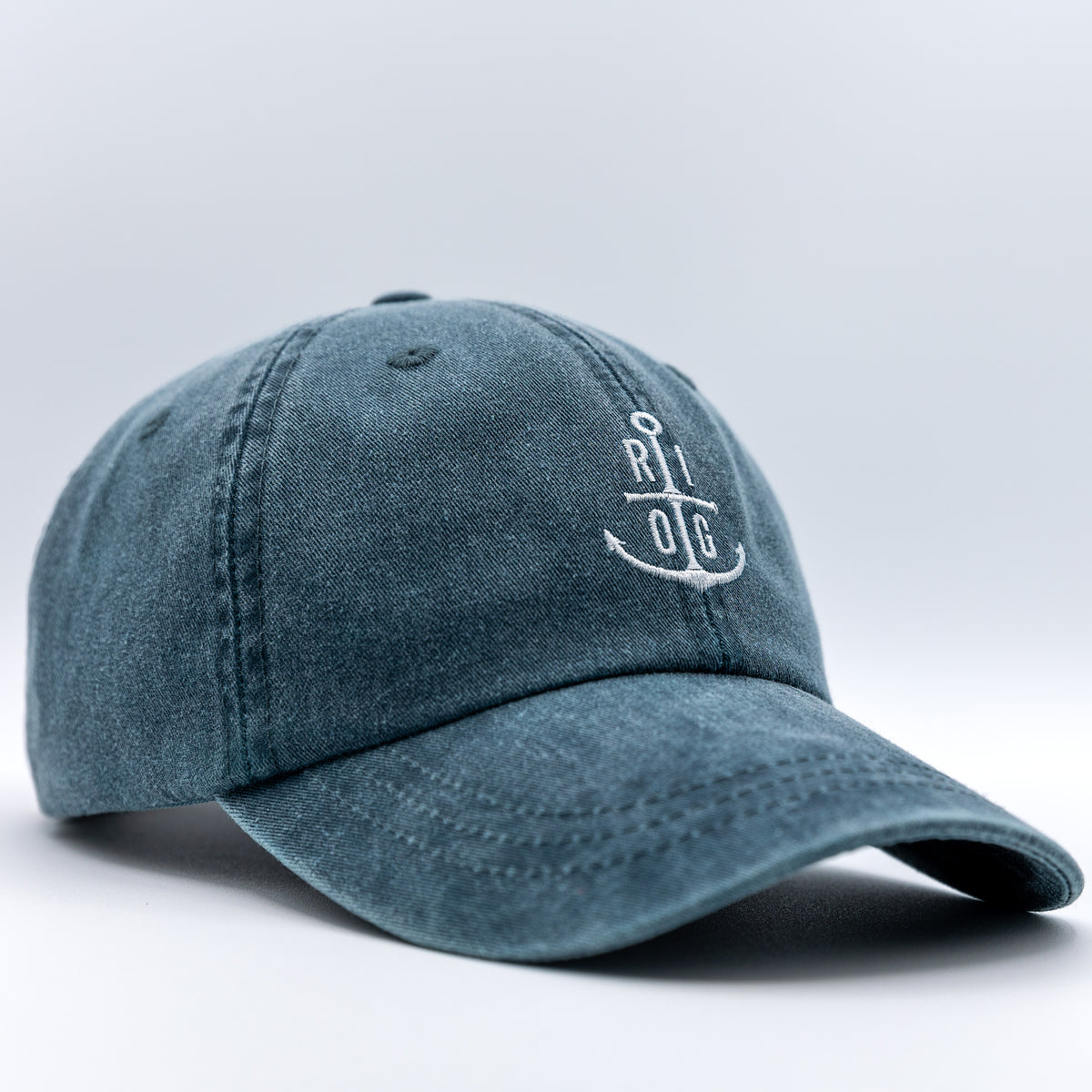 RI⚓️OG Anchor Dad Hat - Navy Blue