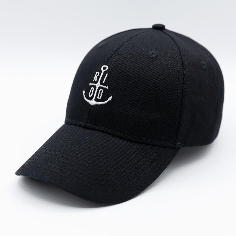 RI OG Anchor Ball Cap - Black