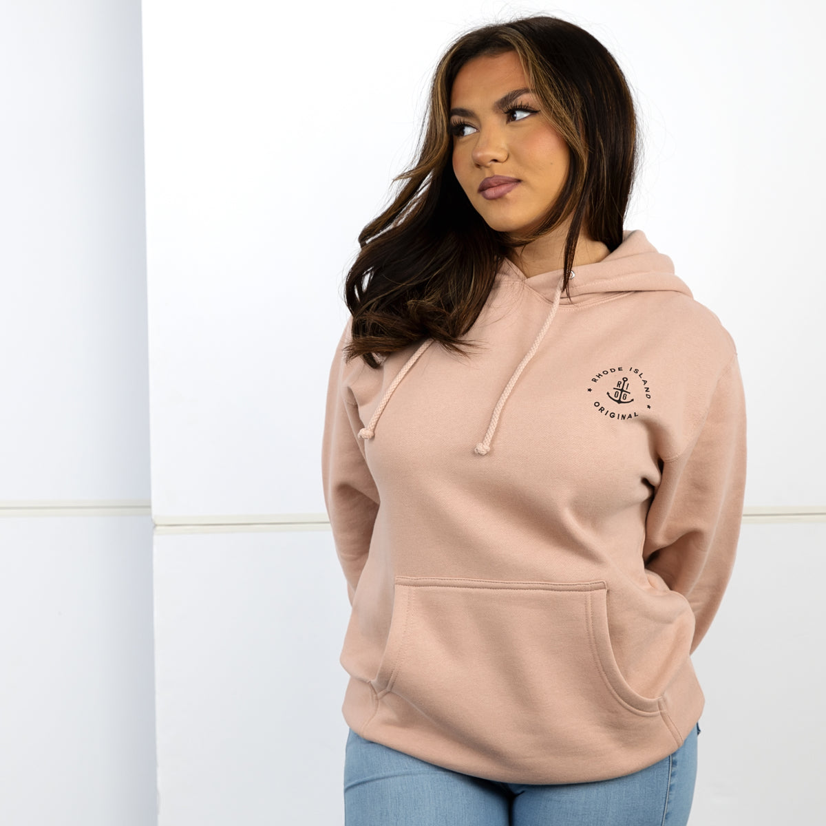 Essential RI OG Dusty Pink Hoodie